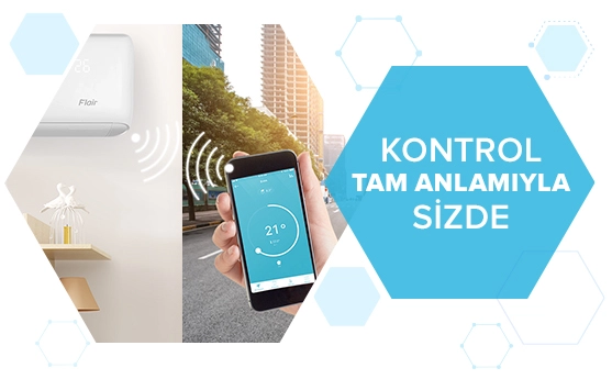 kontrol tam anlamıyla sizde